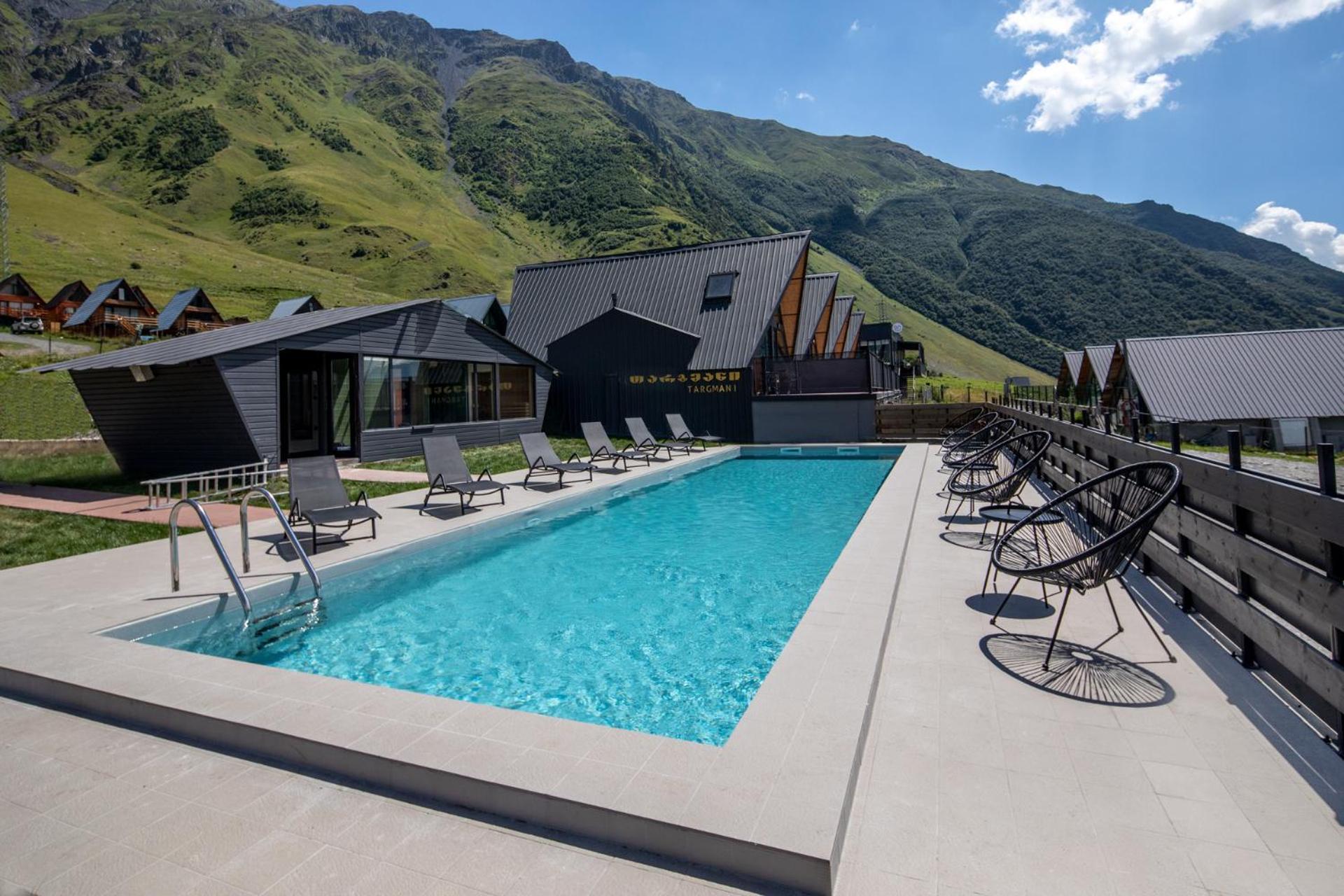 Kazbegi Targmani Cottages Exterior photo